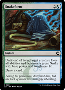 Snakeform (CLU-209) [Ravnica: Clue Edition]
