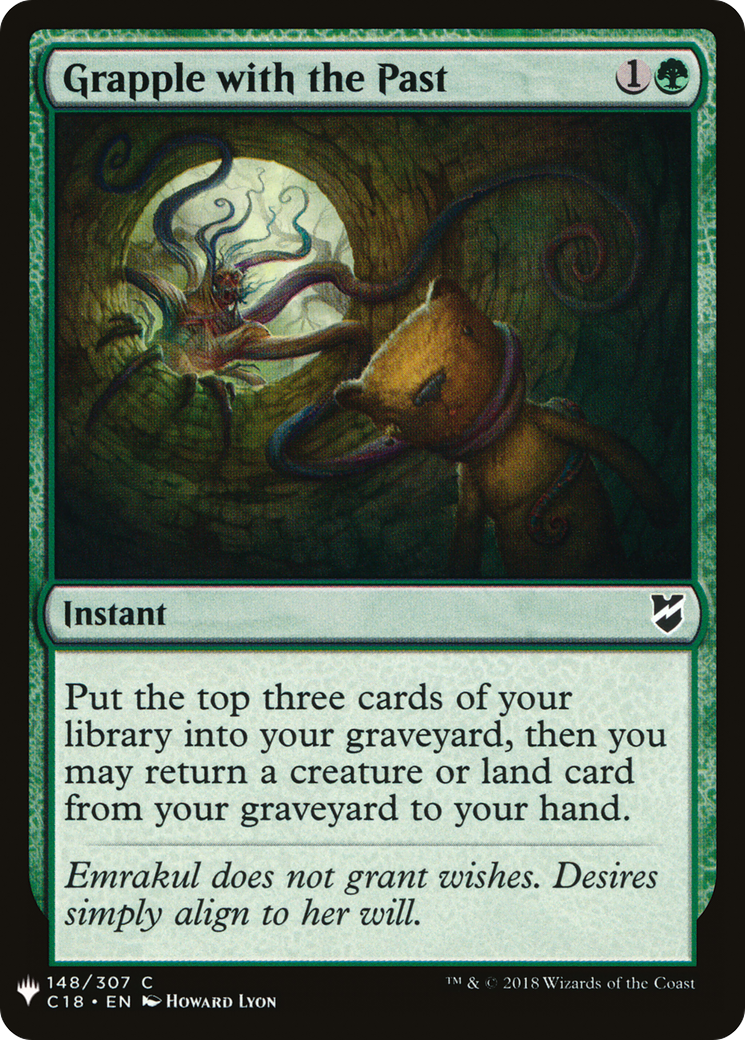 Grapple with the Past (LIST-C18-148) [The List]
