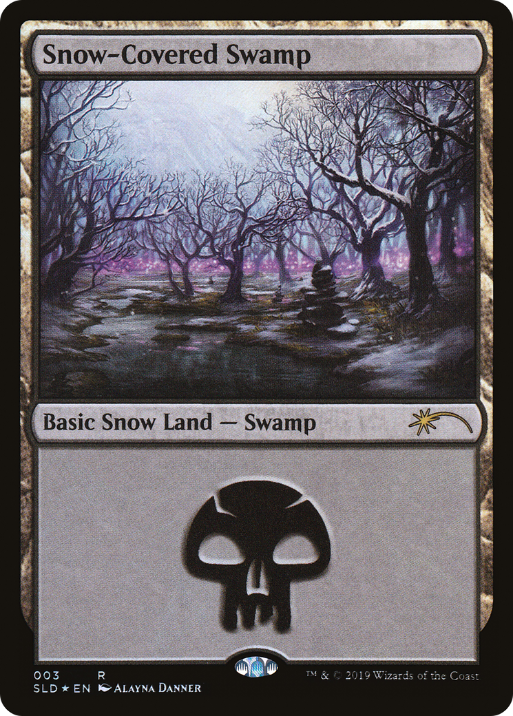 Snow-Covered Swamp (SLD-003) [Secret Lair Drop] Foil
