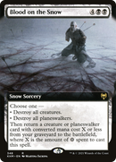 Blood on the Snow (KHM-348) [Kaldheim]: (Extended Art, snow)