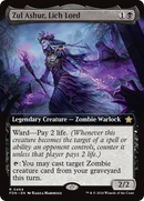 Zul Ashur, Lich Lord (FDN-464) [Foundations]: (Extended Art) Foil