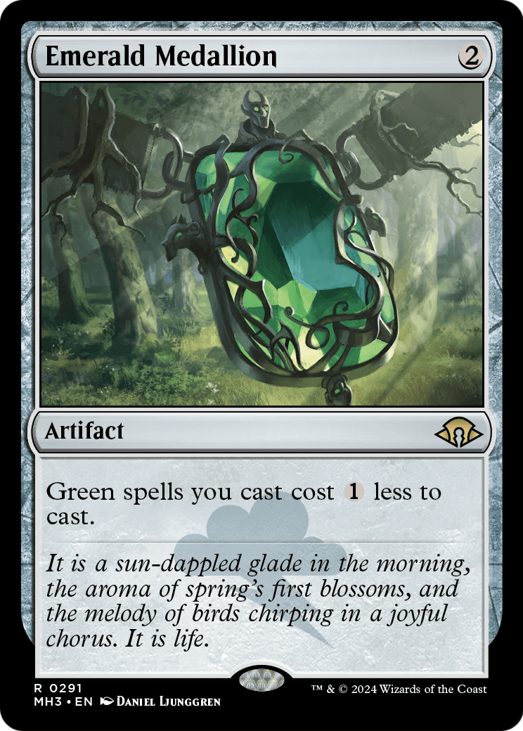 Emerald Medallion (MH3-291) [Modern Horizons 3] Foil