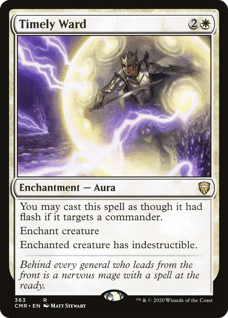 Timely Ward (CMR-363) [Commander Legends]