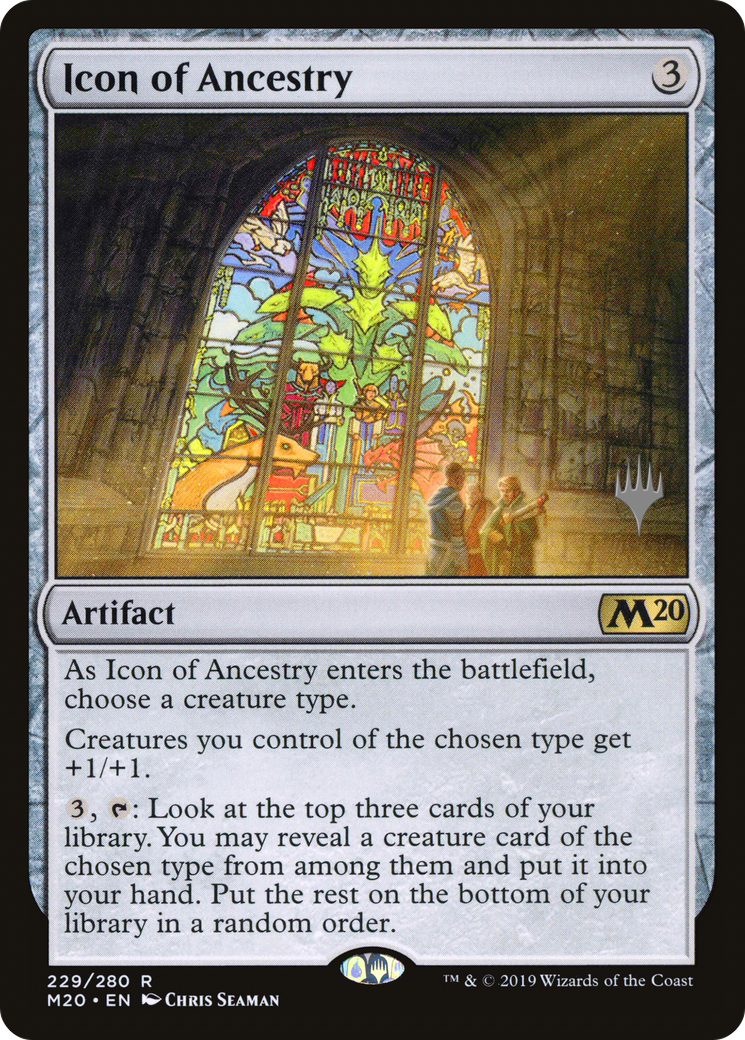 Icon of Ancestry (PPM20-229P) [Core Set 2020 Promos]