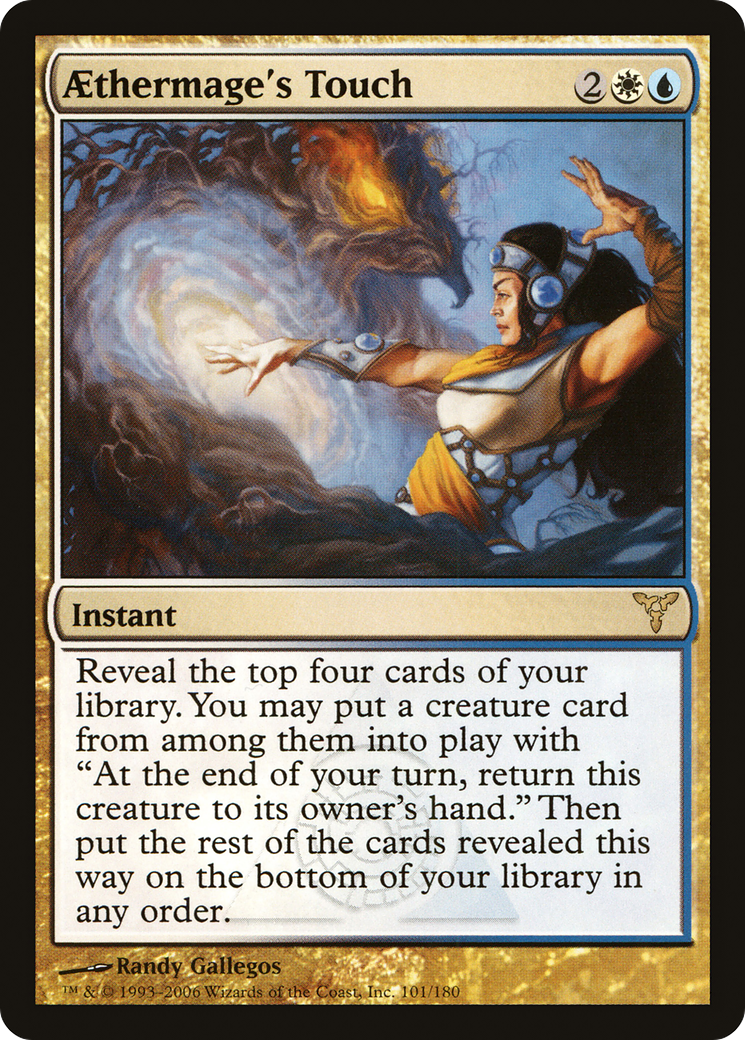 Aethermage's Touch (DIS-101) [Dissension] Foil