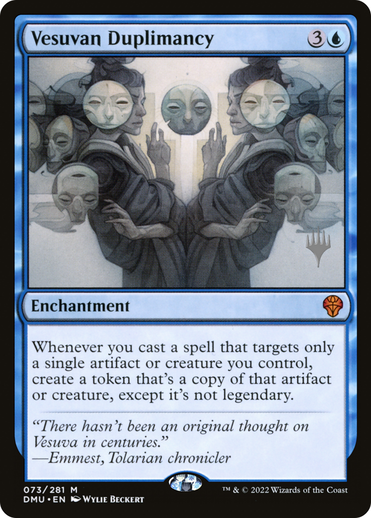 Vesuvan Duplimancy (PPDMU-073) [Promo Pack: Dominaria United Promos]