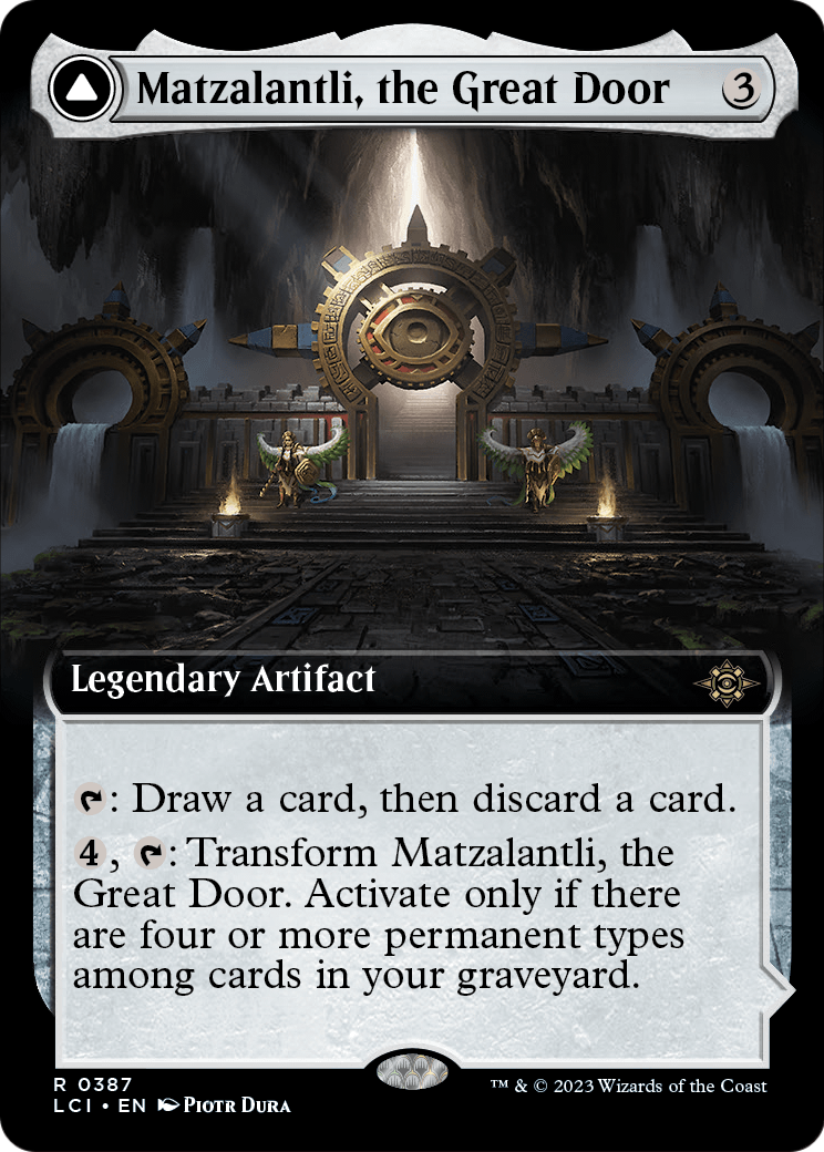 Matzalantli, the Great Door (Extended Art) (LCI-387) [The Lost Caverns of Ixalan]