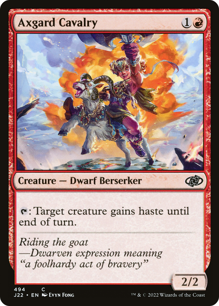 Axgard Cavalry (J22-494) [Jumpstart 2022]