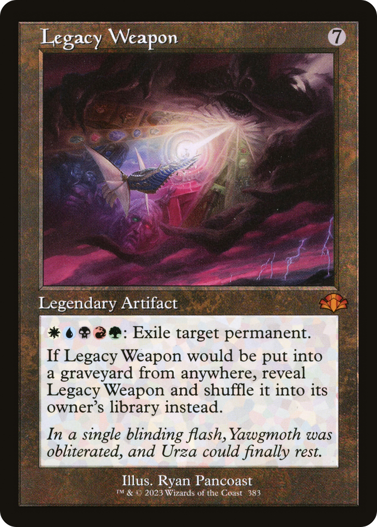 Legacy Weapon (DMR-383) [Dominaria Remastered] Foil