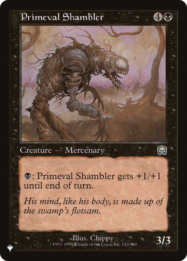 Primeval Shambler (LIST-MMQ-152) [The List]