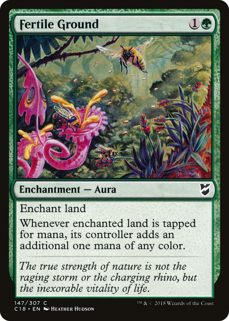 Fertile Ground (C18-147) [Commander 2018]