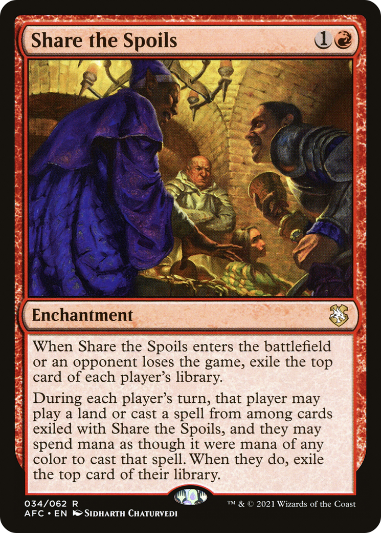 Share the Spoils (AFC-034) [Forgotten Realms Commander]