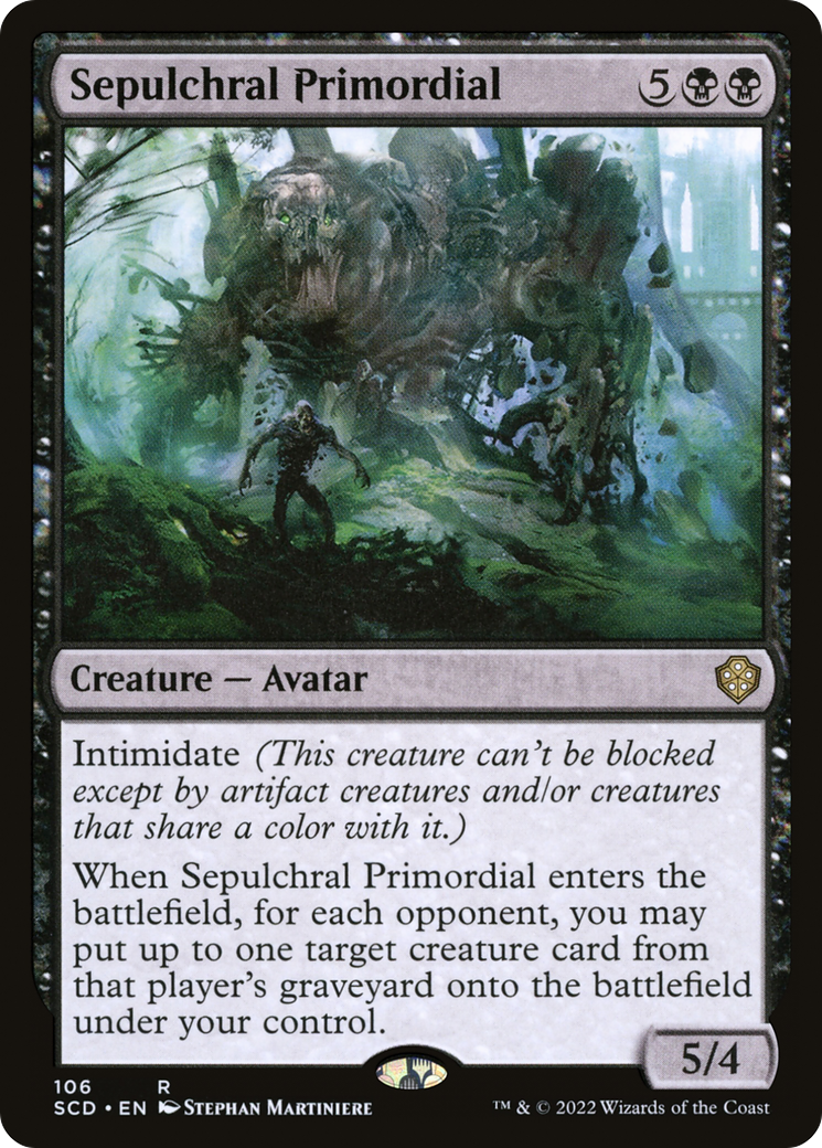 Sepulchral Primordial (SCD-106) [Starter Commander Decks]