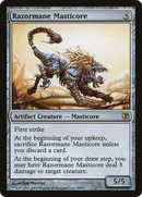 Razormane Masticore (DDF-056) [Duel Decks: Elspeth vs. Tezzeret]