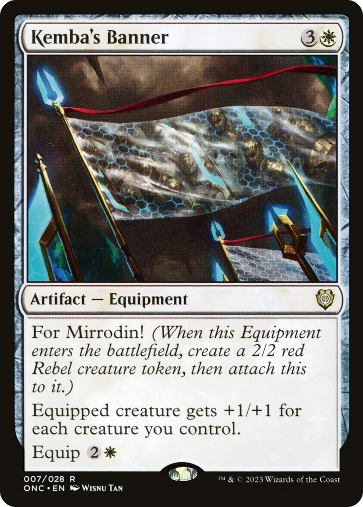 Kemba's Banner (ONC-007) [Phyrexia: All Will Be One Commander]