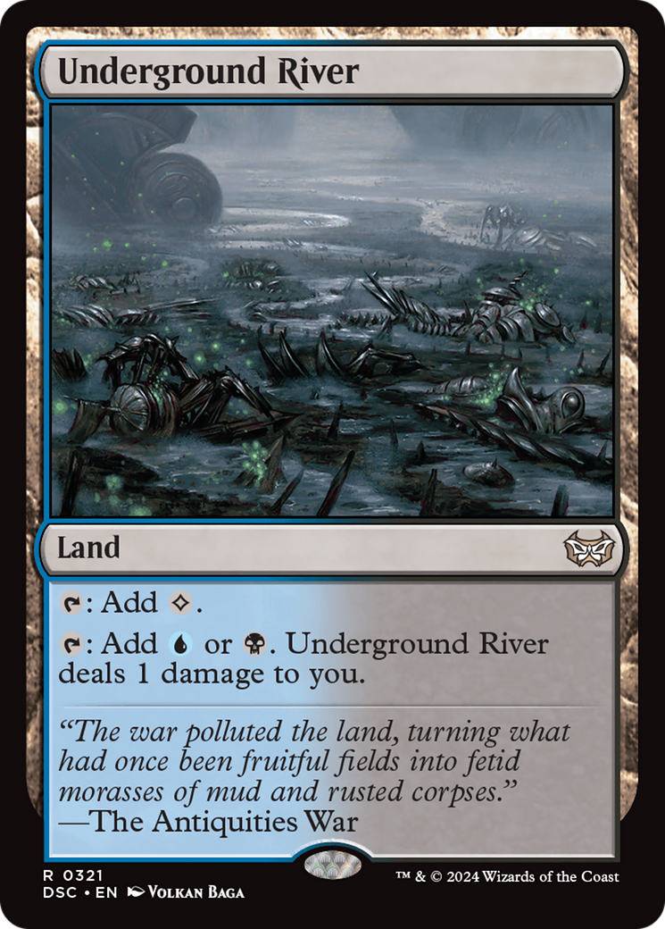 Underground River (DSC-321) [Duskmourn: House of Horror Commander]