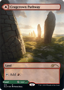 Cragcrown Pathway (Borderless) (SLU-016) (Showcase) (Borderless) [Secret Lair: Ultimate Edition] Foil