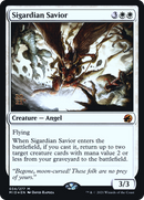 Sigardian Savior (PRE-34S) [Innistrad: Midnight Hunt Promos] Foil