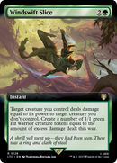 Windswift Slice (LTC-128) [Tales of Middle-earth Commander]: (Extended Art) Foil