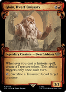 Gloin, Dwarf Emissary (Showcase Scrolls) (LTR-583) [The Lord of the Rings: Tales of Middle-earth]