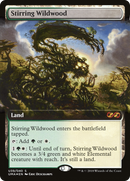 Stirring Wildwood (UMA:BT-U39) (Extended Art) [Ultimate Box Topper] Foil