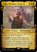 Bilbo, Birthday Celebrant (Showcase Scrolls) (LTC-451) [Tales of Middle-earth Commander]