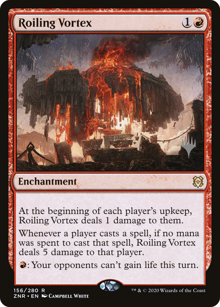 Roiling Vortex (PPZNR-156P) [Promo Pack: Zendikar Rising Promos]