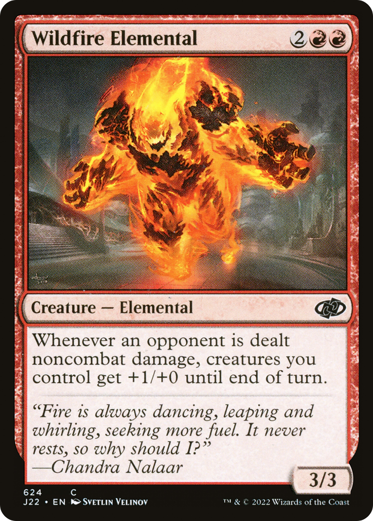 Wildfire Elemental (J22-624) [Jumpstart 2022]