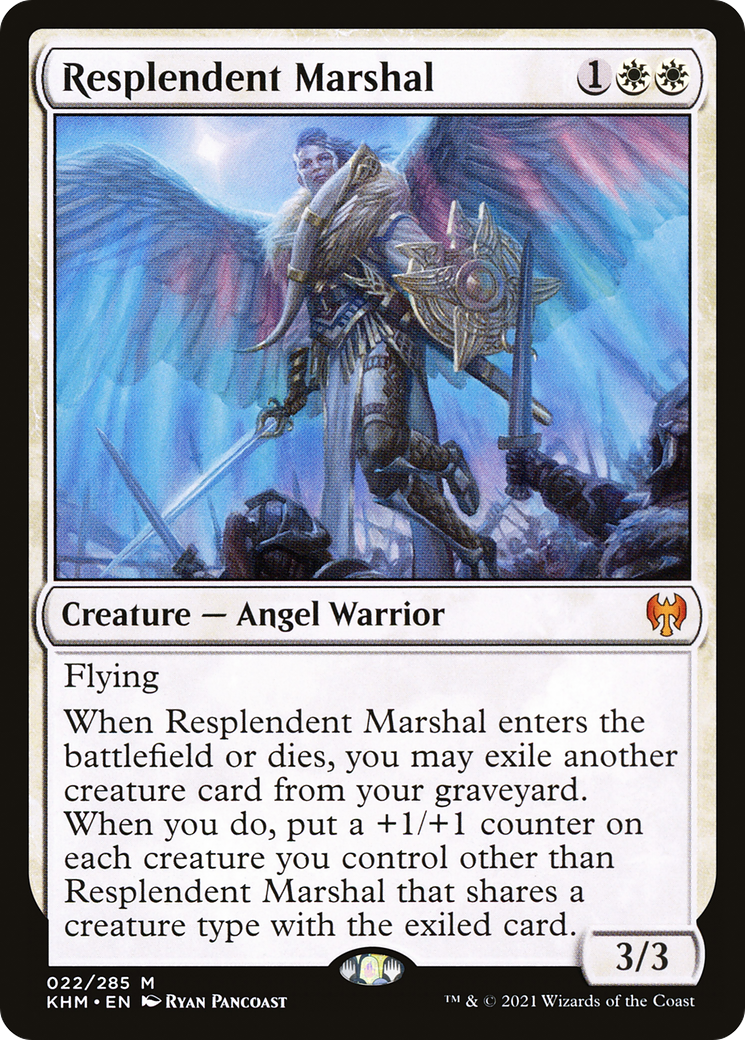 Resplendent Marshal (KHM-022) [Kaldheim] Foil