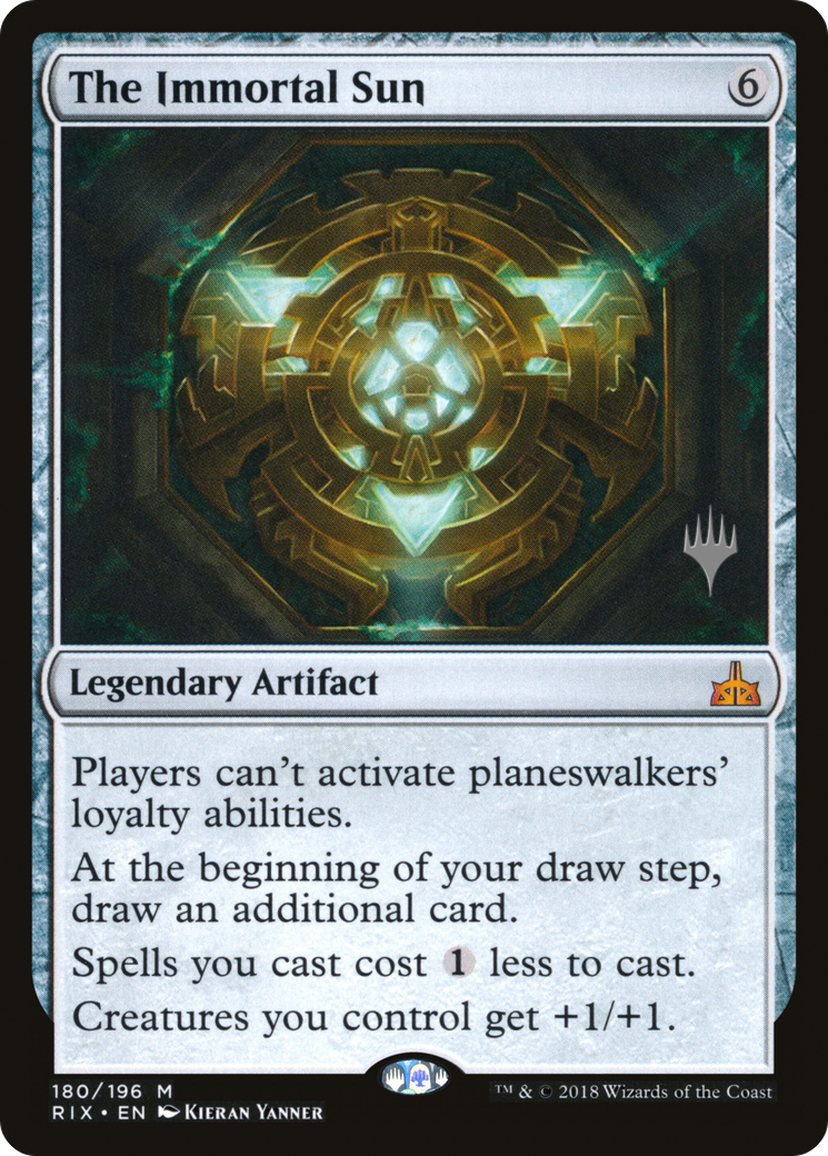The Immortal Sun (PPM20-180P) [Promo Pack: Rivals of Ixalan Promos]