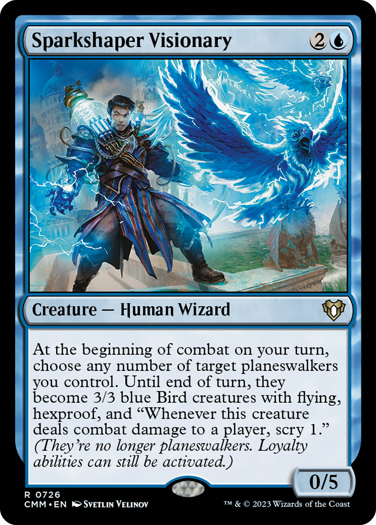 Sparkshaper Visionary (CMM-726) [Commander Masters]