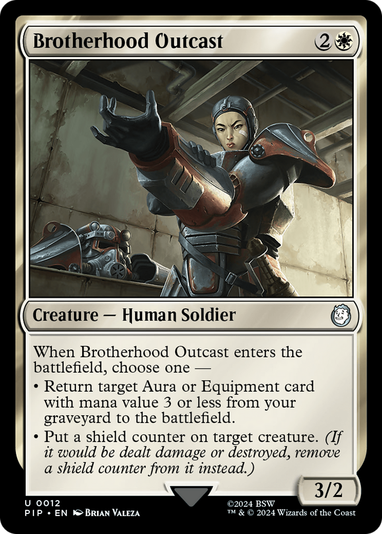 Brotherhood Outcast (PIP-012) [Fallout] Foil