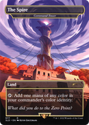 The Spire - Command Tower (SLD-677) (Borderless) [Secret Lair Drop]