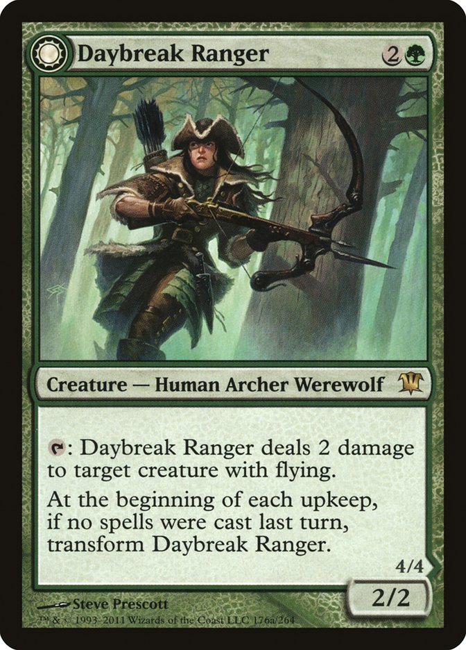 Daybreak Ranger // Nightfall Predator (ISD-176) [Innistrad]: (Double Faced Transform) Foil