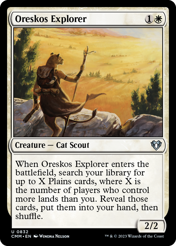 Oreskos Explorer (CMM-832) [Commander Masters]
