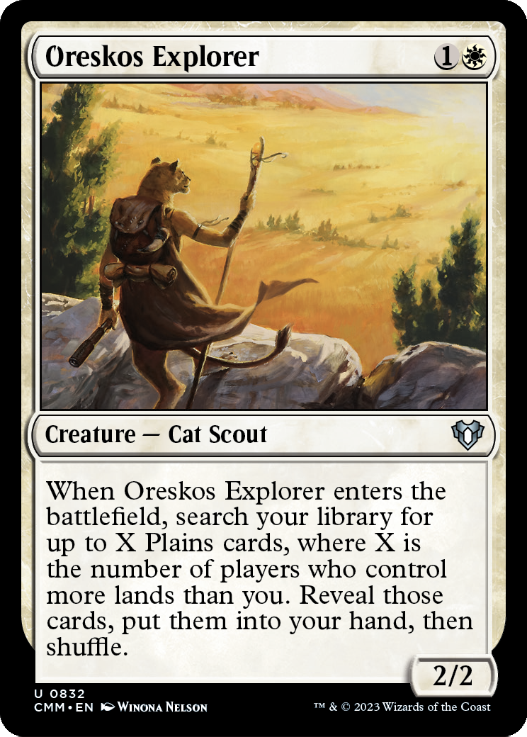Oreskos Explorer (CMM-832) [Commander Masters]