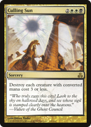 Culling Sun (GPT-109) [Guildpact] Foil
