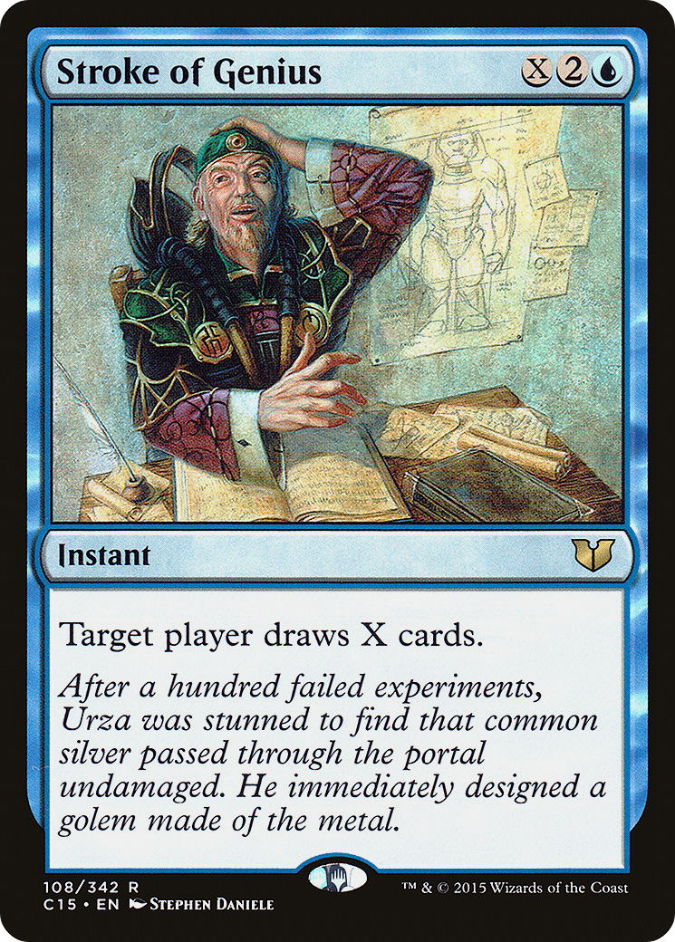 Stroke of Genius (C15-108) [Commander 2015]