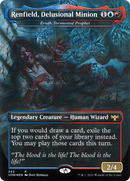 Renfield, Delusional Minion - Eruth, Tormented Prophet (VOW-342) (Borderless) [Innistrad: Crimson Vow] Foil