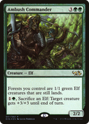 Ambush Commander (DD3-001) [Duel Decks Anthology: Elves vs. Goblins] Foil