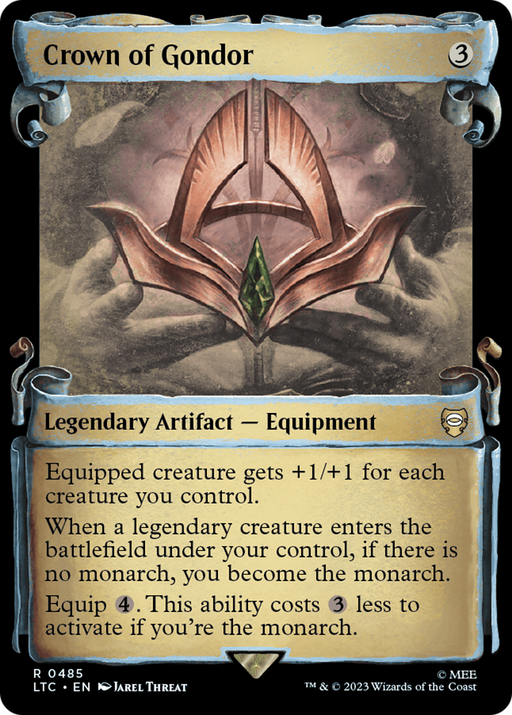 Crown of Gondor (Showcase Scrolls) (LTC-485) [Tales of Middle-earth Commander]