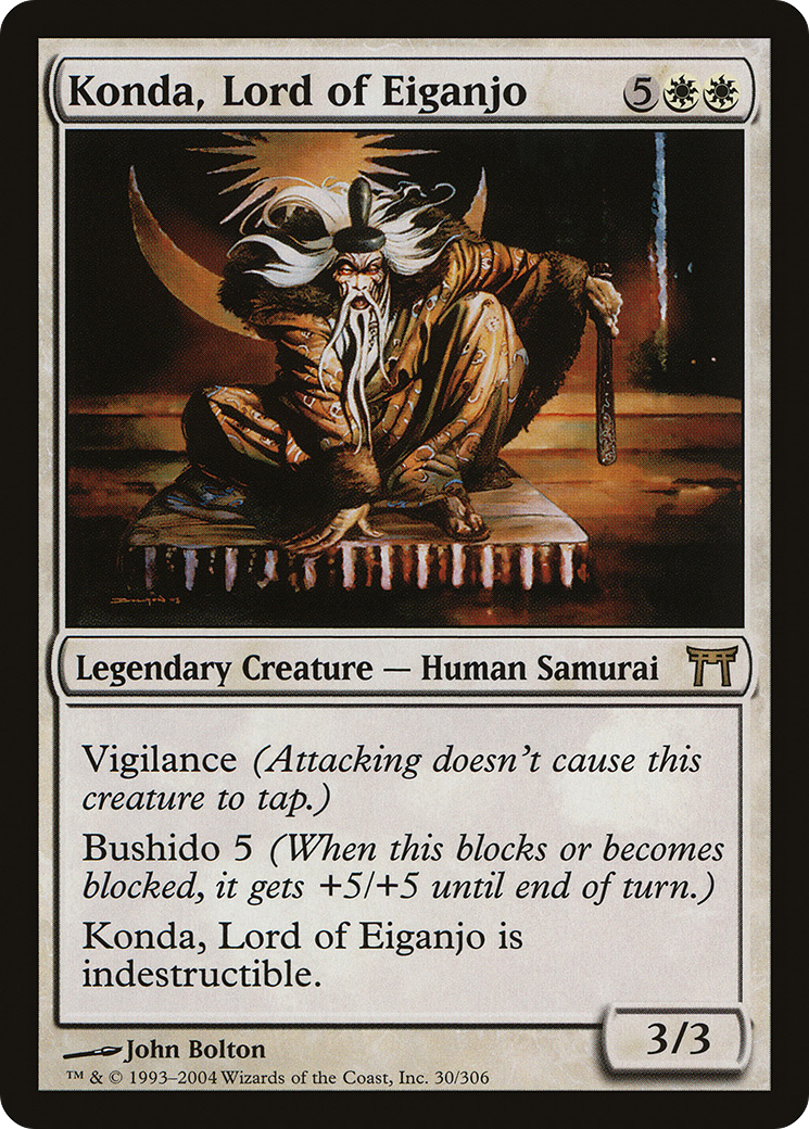 Konda, Lord of Eiganjo (CHK-030) [Champions of Kamigawa]