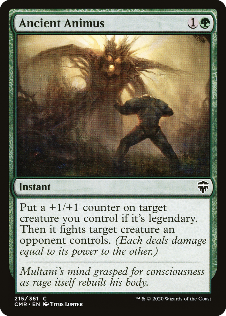 Ancient Animus (CMR-215) [Commander Legends]
