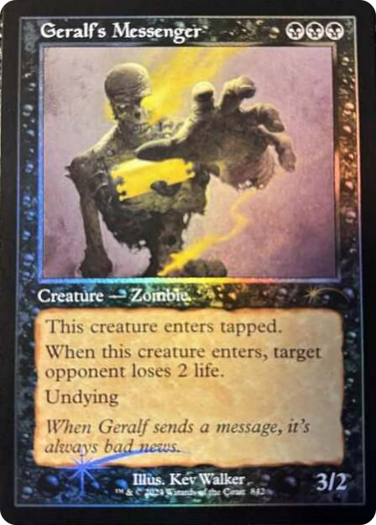 Geralf's Messenger (SLD-842) [Secret Lair Drop] Foil