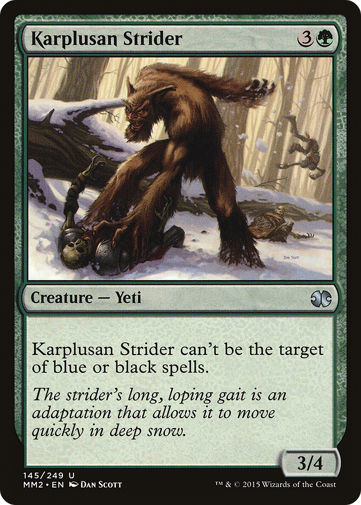 Karplusan Strider (MM2-145) [Modern Masters 2015]