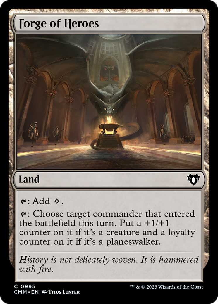 Forge of Heroes (CMM-995) [Commander Masters]