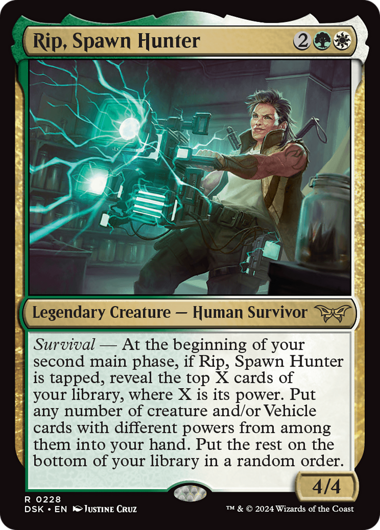Rip, Spawn Hunter (DSK-228) [Duskmourn: House of Horror] Foil