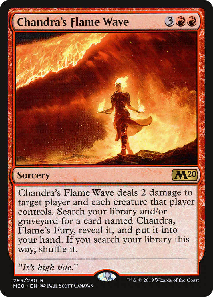 Chandra's Flame Wave (M20-295) [Core Set 2020]