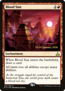 Blood Sun (PRE-92S) [Rivals of Ixalan Promos] Foil