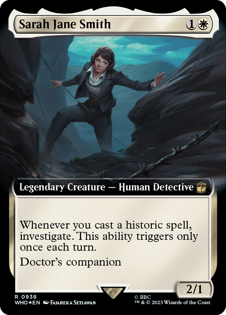 Sarah Jane Smith (WHO-938) [Doctor Who]: (Extended Art) Foil